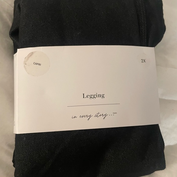 Denim Capri Legging - In Every Story NWTs - Picture 6 of 7